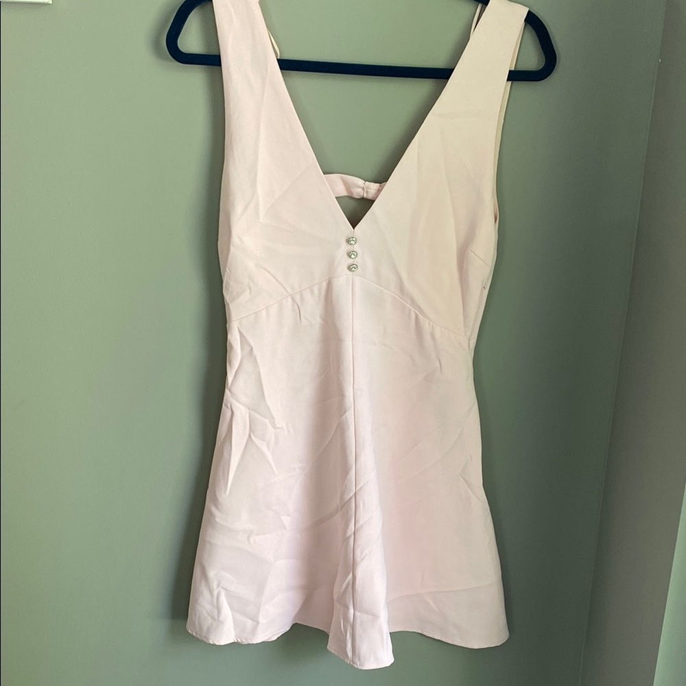 055. BNWT Zara Light Pink Sleeveless Dress